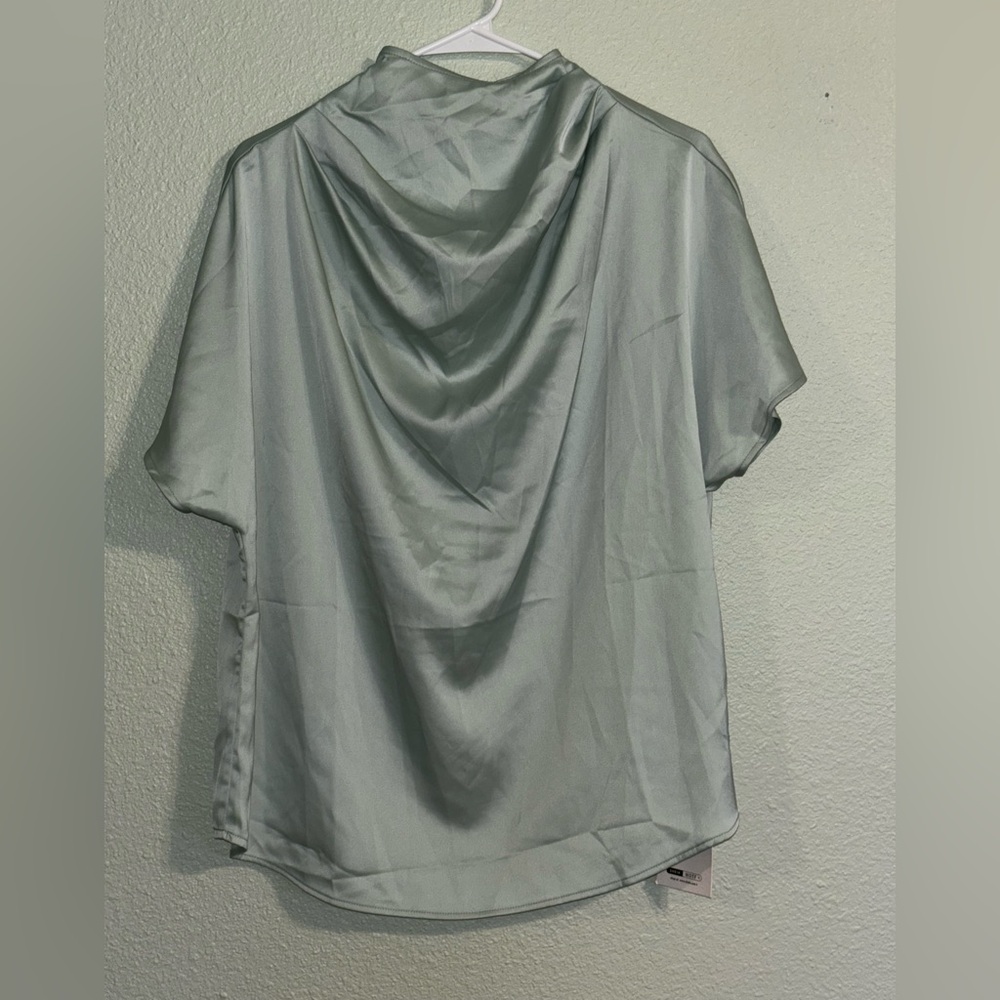 MOTF Mint Drape Women's Blouse